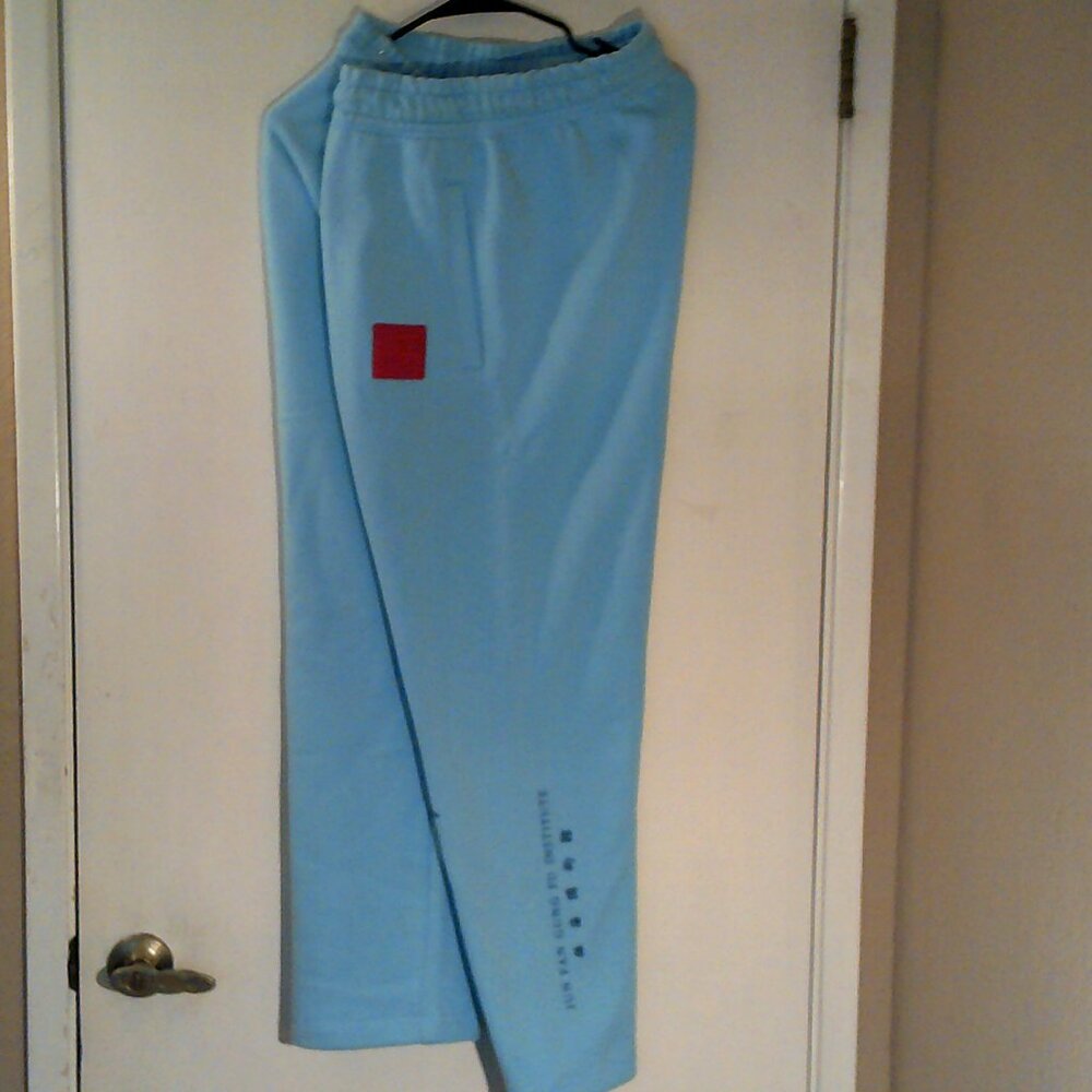 NEW SHOE PALACE "Bruce Lee X Shoe Palace Fleece Jogger" MEN'S BLUE L BLJG306